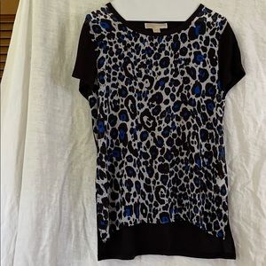 Michael Kors Cheetah print blouse